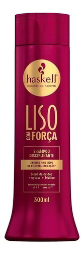 Haskell Shampoo Liso Com Força 300ml