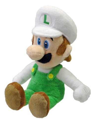 Peluche Nintendo Little Buddy Super Mario 8 Fire Luigi 1250