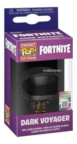 Funko Pop Llavero Fortnite Dark Voyager Original Scarletkids