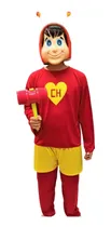 Comprar Máscara Chapolin+fantasia,fibra,carretas,trenzinho,nova