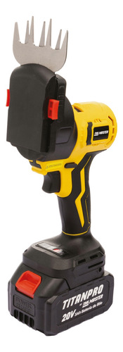 Taladro Multi Herramienta 6en1 Titan Pro 16 Pzs Tool Master Color Amarillo