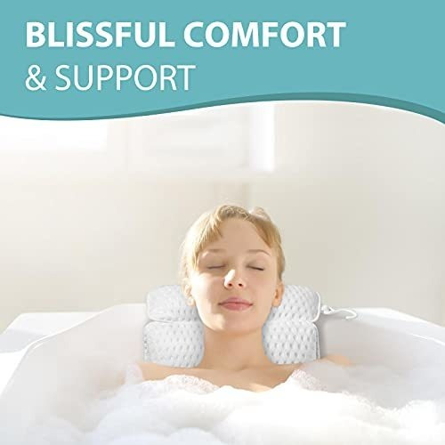 Almohada Bañera Spa: Soporte Cuello Y Espalda - Accesorios