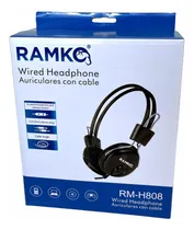 Comprar Audífonos Vincha Con Micrófono Control Volumen Marca Ramko