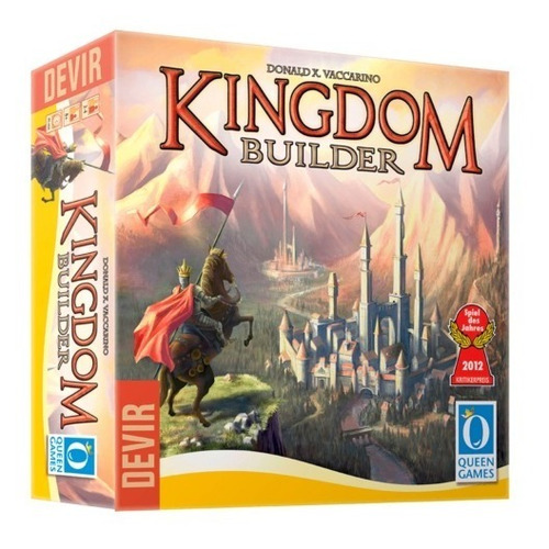 Kingdom Builder Juego De Mesa Estrategia Original Devir