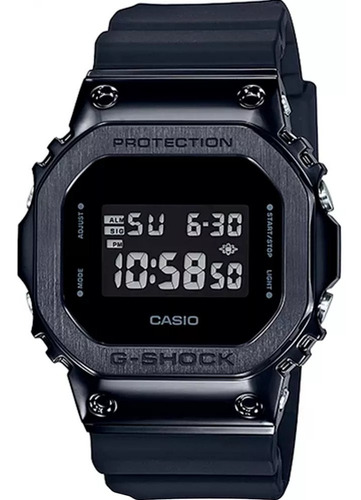 Relógio G-shock Gm 5600b 1dr Preto Aço Original Garantia