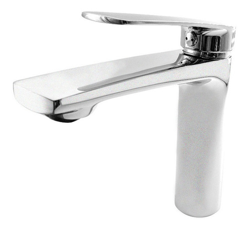 Llave Monomando Europeo Donatella Para Lavabo Latón Cromado