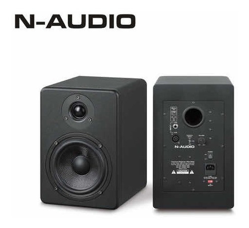 Monitores De Estudio N-audio C5 5'' 40w Plano Home X  Par