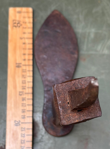 Antigua Herramienta Zapatero Yunque Hierro Forja (Usado)