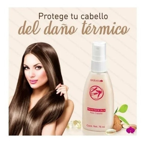Arabela Protector De Calor Para Cabello Plancha Queratina