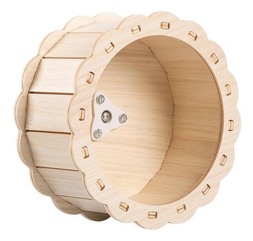 Rueda De Madera Para Hámster, Rueda De Ejercicio Para 21cm