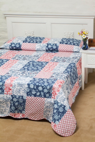 Imagen 8 de 10 de Acolchado Danubio Bouti 2 1/2 Colcha 230 X 240 Queen Size