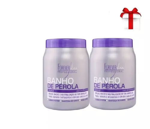 Forever Liss Banho De Pérola Blond Máscara 1 KG