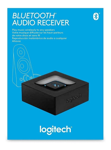 Receptor De Audio Bluetooth Logitech Aux 3.5mm Usb Adaptador