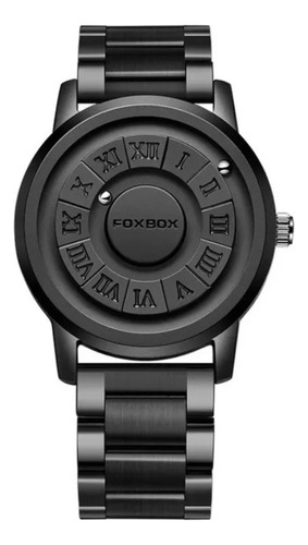 Reloj Magnético De Cuarzo De Acero Inoxidable Foxbox Para Ho