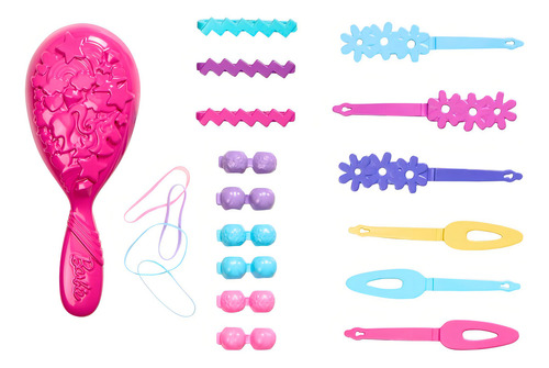 Barbie Styling Cabeza Muñeca Rubia Con Accesorios