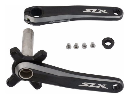 Palancas Bielas Shimano Slx 11v 175mm S/platos Bicicletas