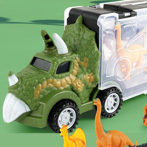 Camión Coche Juguete Modelo De Almacenamiento Triceratops 