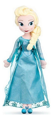 Muñeca De Peluche Frozen Elsa, Regalo Para Niños, 40 Cm