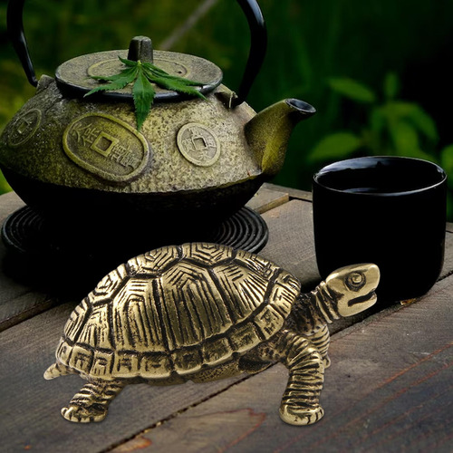 2 Estatuilla De Tortuga En Miniatura, Estatua De Tortuga