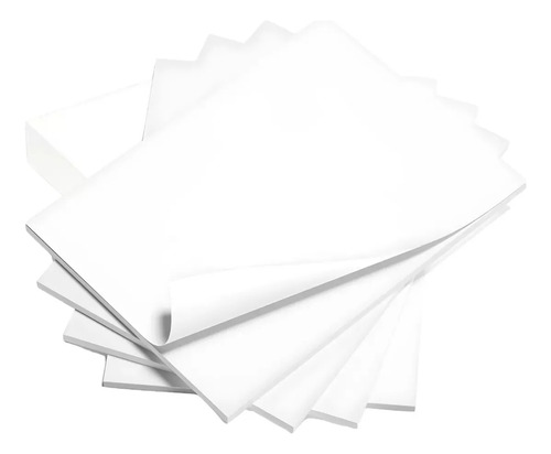Hojas Papel Térmico A4 Para Impresora Térmica / X100u. Blanco