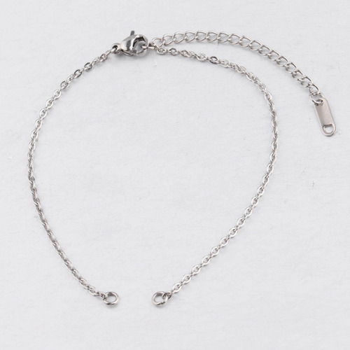 Collar Pulsera Extensor Cadena Acero Inoxidable Cadena Cuba