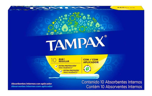 Tampones Tampax Regular 10 Tampones