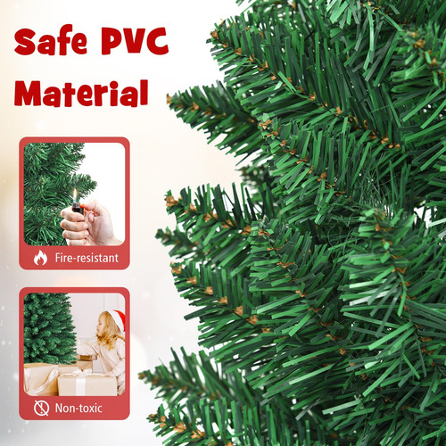 Árbol De Navidad Artificial Pino Hingde 2 4 Metros Verde