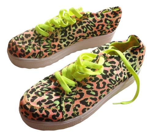 [nuevos] Divinos Tenis Animal Print Multicolor