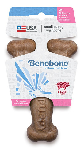 Mordedor Benebone Wishbone Puppy Bacon P