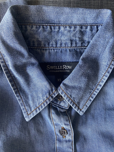Camisa Saville Row Denin Talla Xs Savillerow Mujer (Usado)