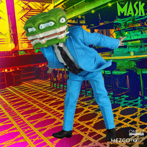 La Mascara The Mask Deluxe Mezco One 12 Jim Carrey Nuevo