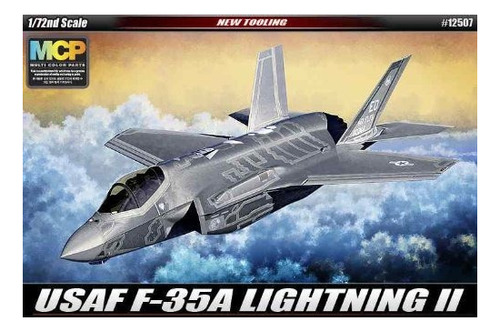 Kit De Modelo De La Academia Usaf F35a Lightning Ii