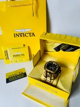 Comprar Reloj Pulsera Invicta Bolt Seuz Cadena Negra Dorado Negro Negro
