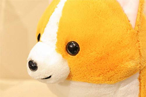 123arts Cartoon Corgi Dog Soft Plush Throw Pillow Animal Pi