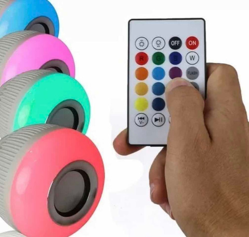 Lámpara Bluetooth con sonido LED a color RGB 110 V/220 V