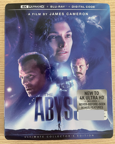 4k + Bluray O Segredo Do Abismo - The Abbys Cameron Lacrado