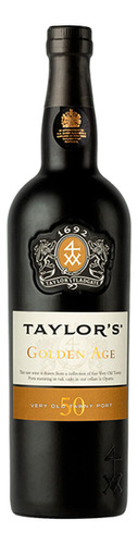 Vinho Do Porto Taylor's 50 Anos Golden Age Tinto 750 Ml