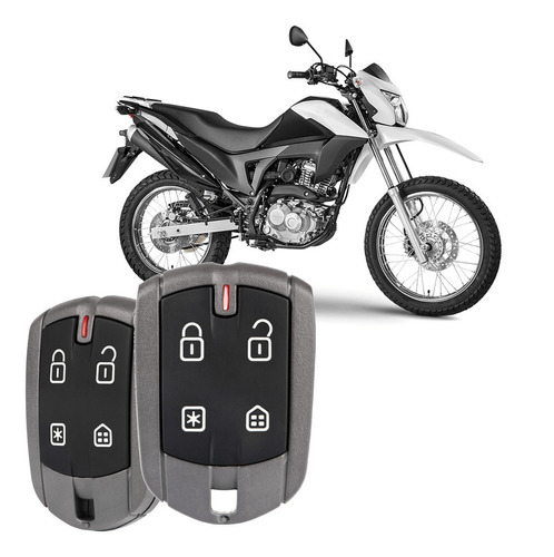 Alarme Moto Duoblock Fx G8 Honda Bros 160 (2016-2022) 