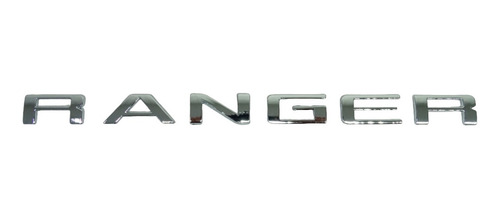 Logo Emblema Letras Cromadas Compatible Con Ford Ranger