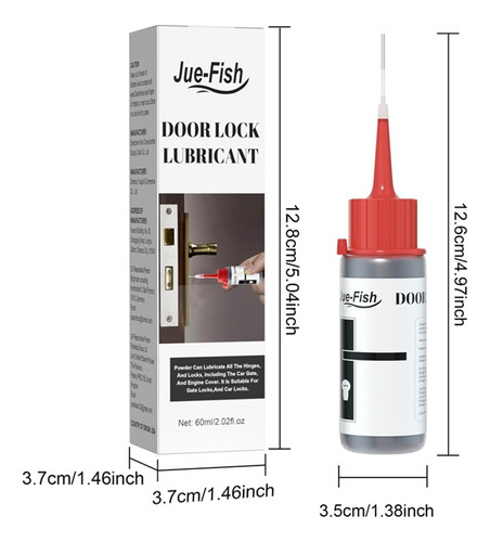Lubricante En Polvo N Diy Tool De 60 Ml Para Hinge Lock Car