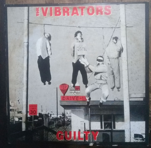 Imagem 1 de 4 de Lp Vinil Album The Vibrators Guilty (ed. Brasil - Punk)