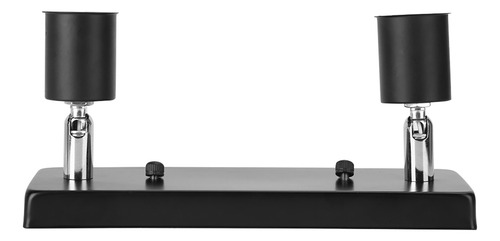 Base Giratoria Rectangular Holder Elegant E27 Para Bricolaje