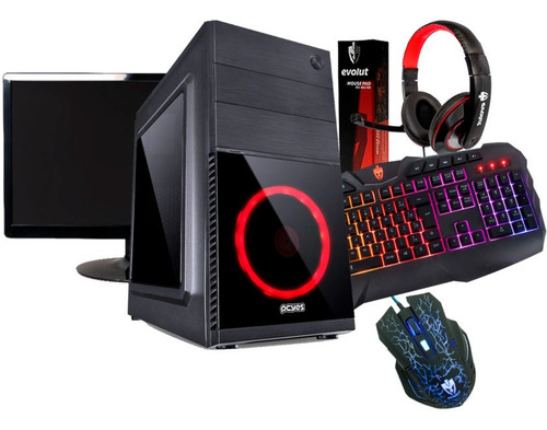 Pc Gamer Core I5 3.2ghz 8gb 1tb Gtx1050 Ti 4gb C/ Kit!