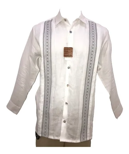 Guayabera Hombre 100% Bordada