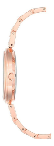 Reloj Nine West Brazalete Acero Tono Oro Rosado