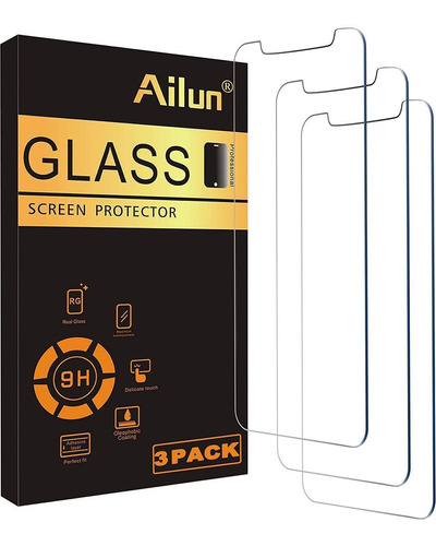 Ailun Protector De Pantalla De Vidrio Compatible Con iPhone 