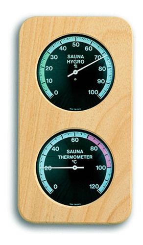 Termohigrometro Para Sauna Analogico Temperatura Humedad Tfa