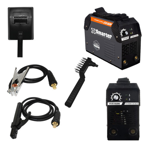 Imagem 2 de 3 de Máquina Inversora De Solda, Bivolt , Smarter - Evo160m