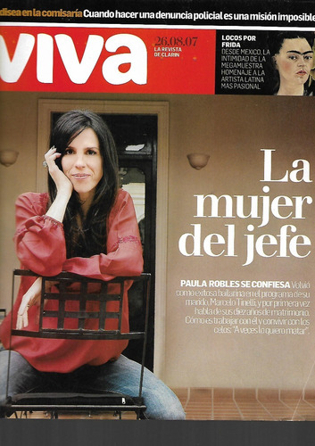 Revista Viva 2007 Frida Kahlo Caetano Veloso Hotel Alvear