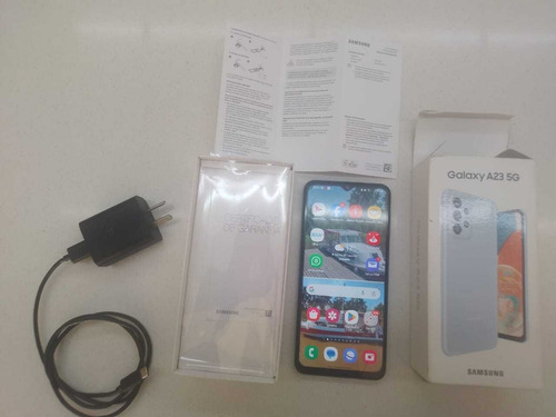 Samsung Galaxy A23 - 128 Gb, 4 Gb Ram, Celular No Dual Sim Azul Claro (Usado)